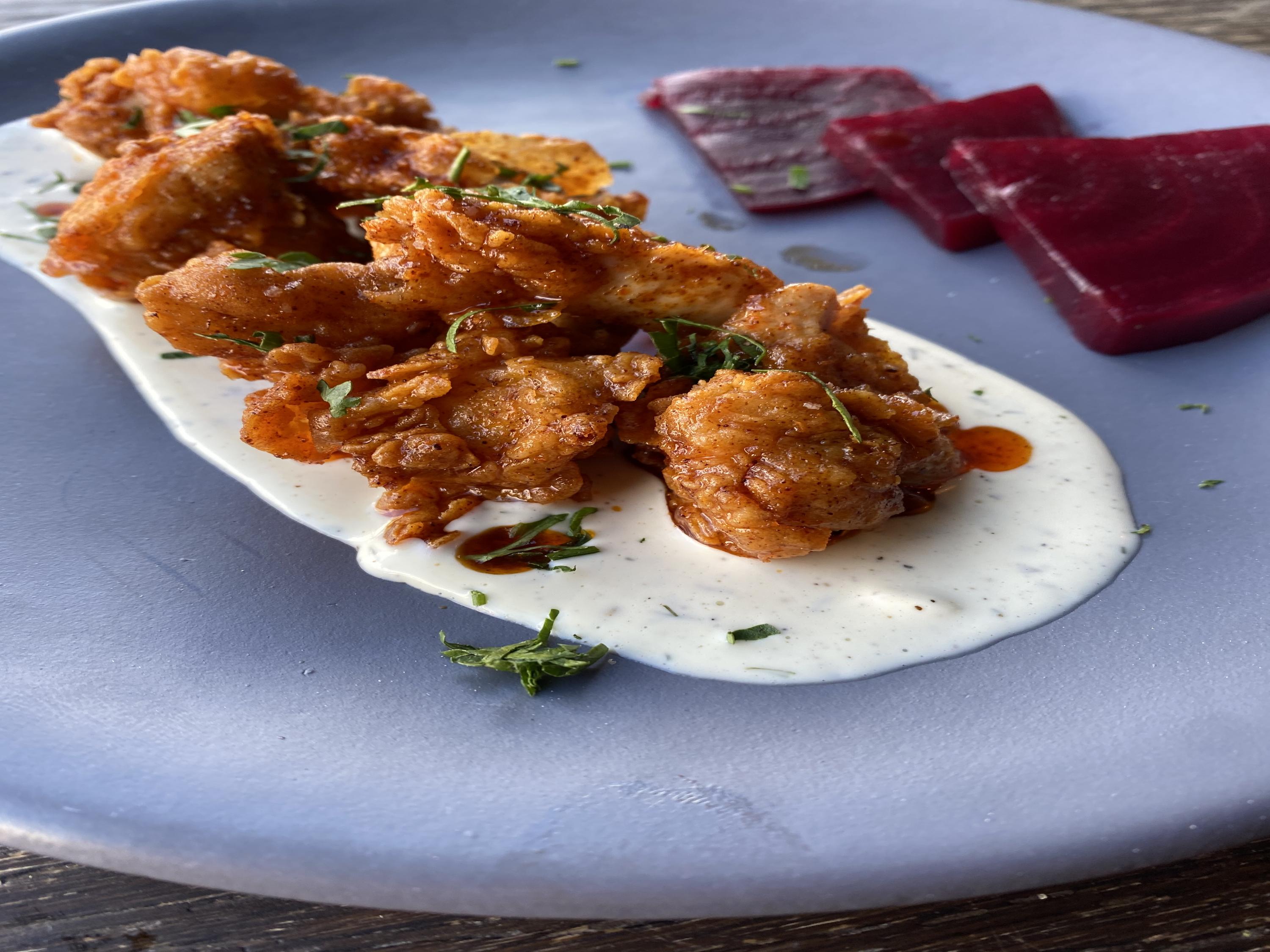 Nashville Hot Rabbit Bites by Caleb Johnson