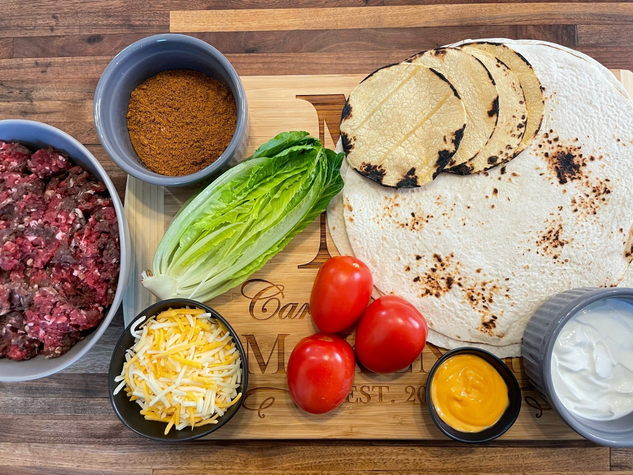 Venison Crunch-wrap