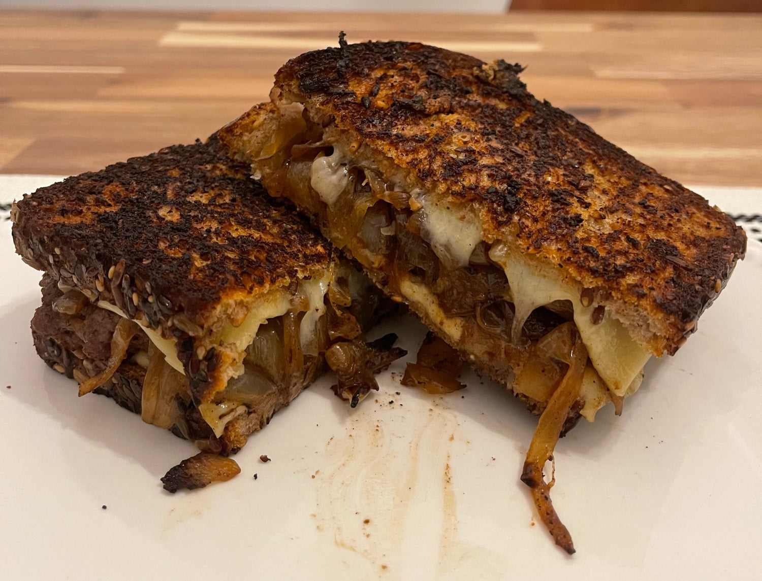 Classic Patty Melt, With a Venison Twist
