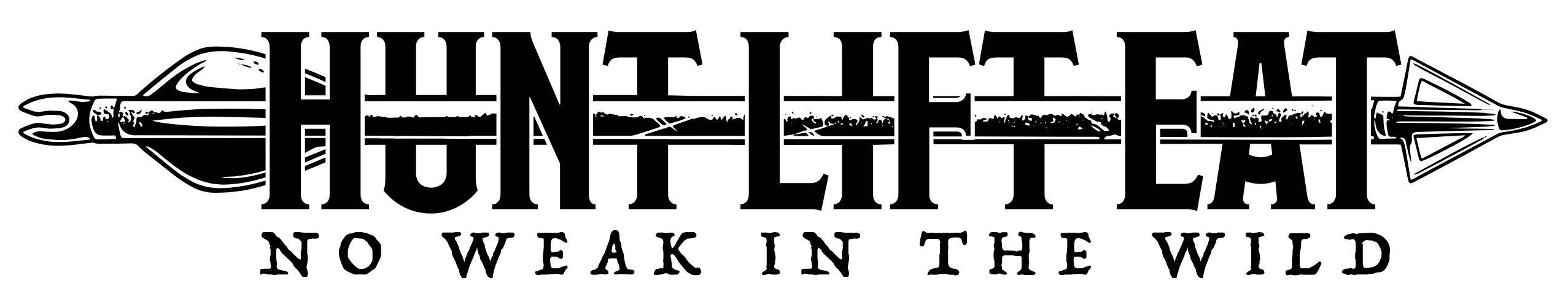 Hunt Lift Eat logo