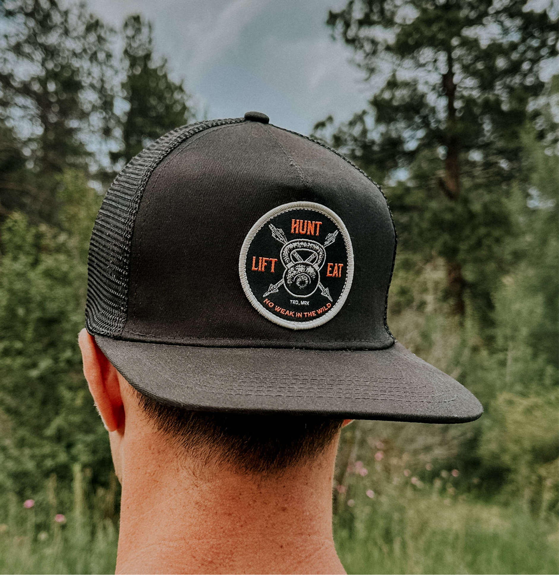 π Kettlebell Flat Bill Meshback (100% off)