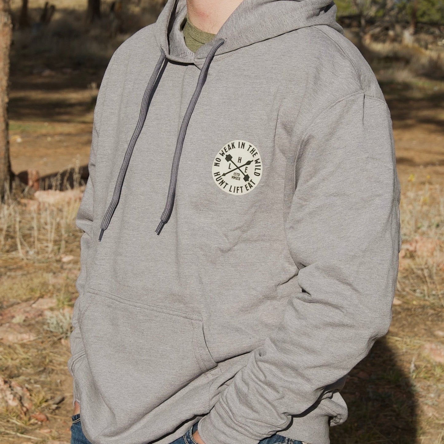 Deadlifting Bear Hoodie