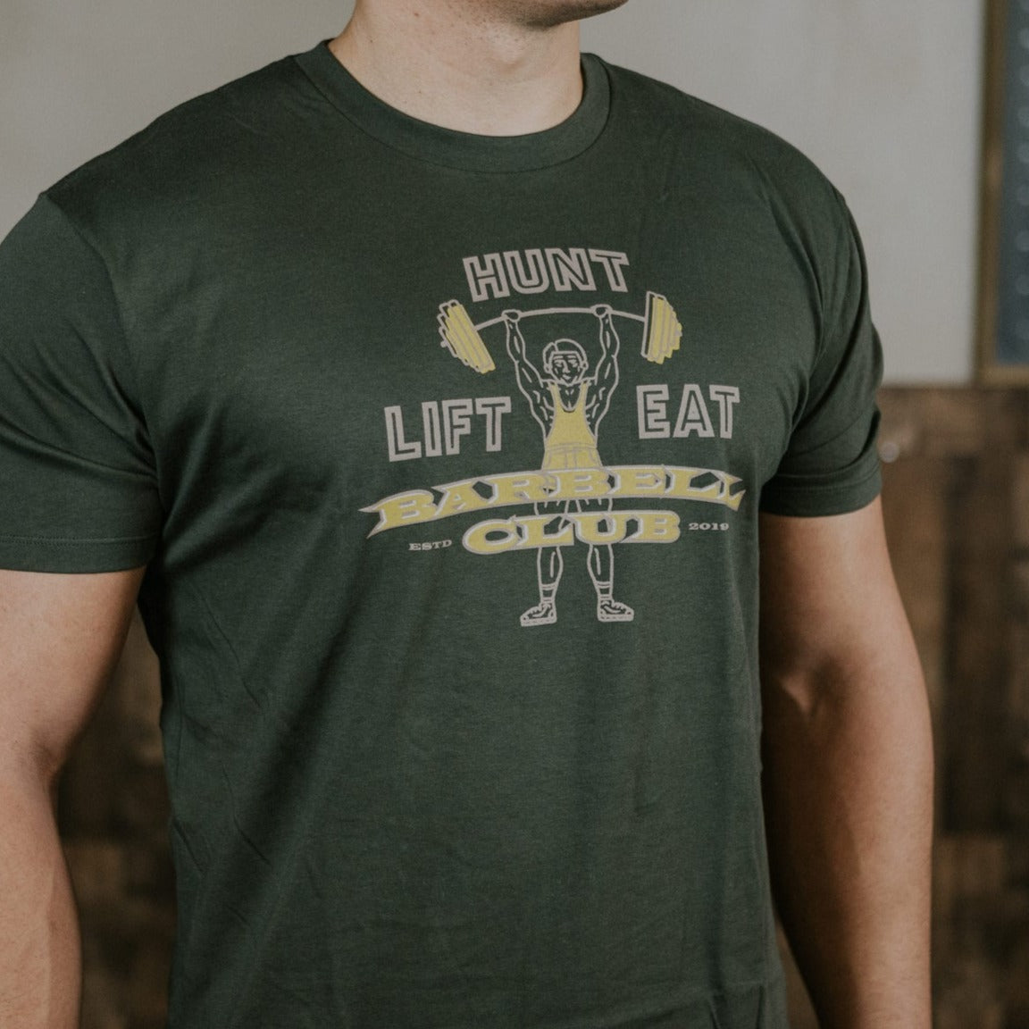 Vintage Barbell T