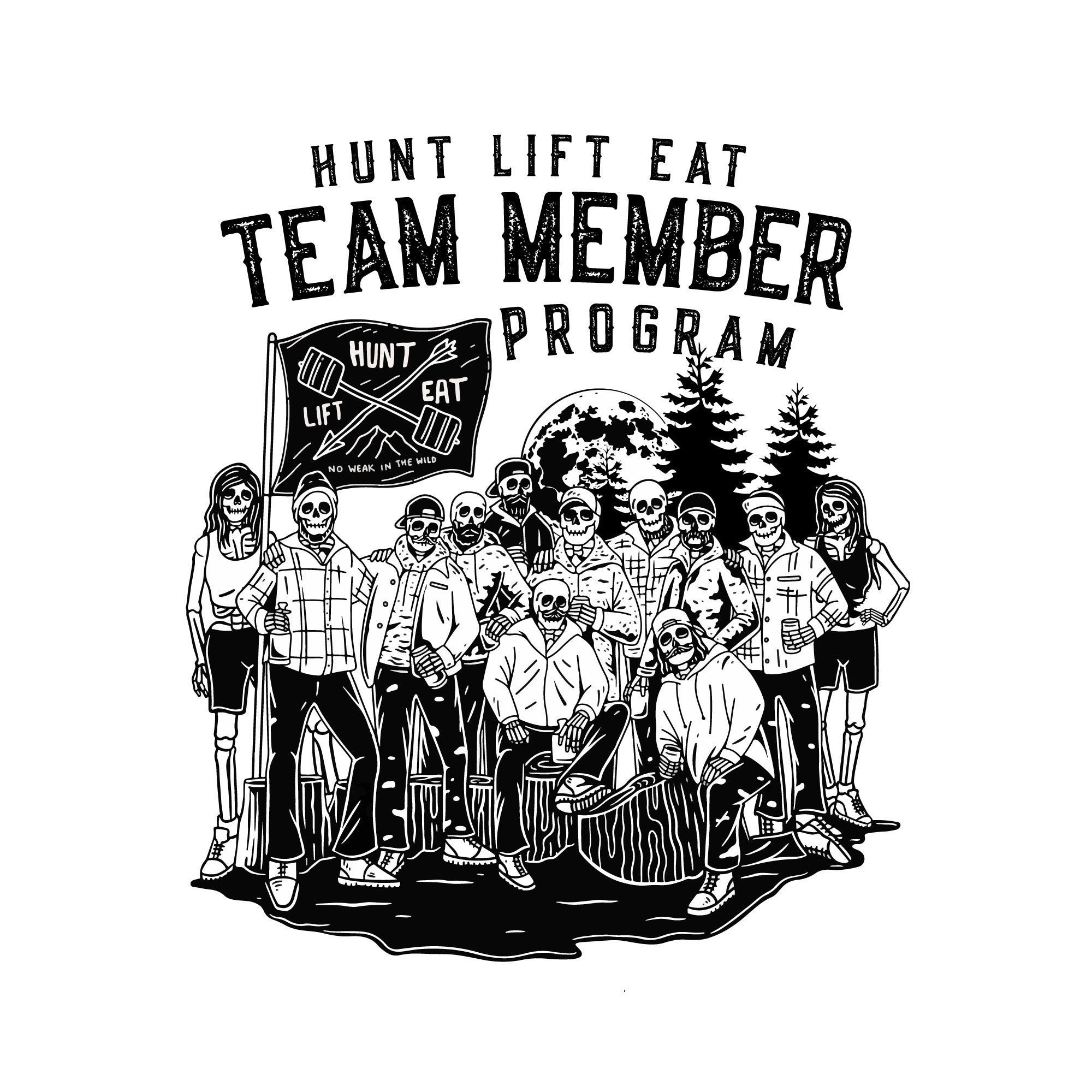 Hunt Lift Eat Team Member Application Program