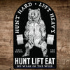 Deadlifting Bear- Sticker