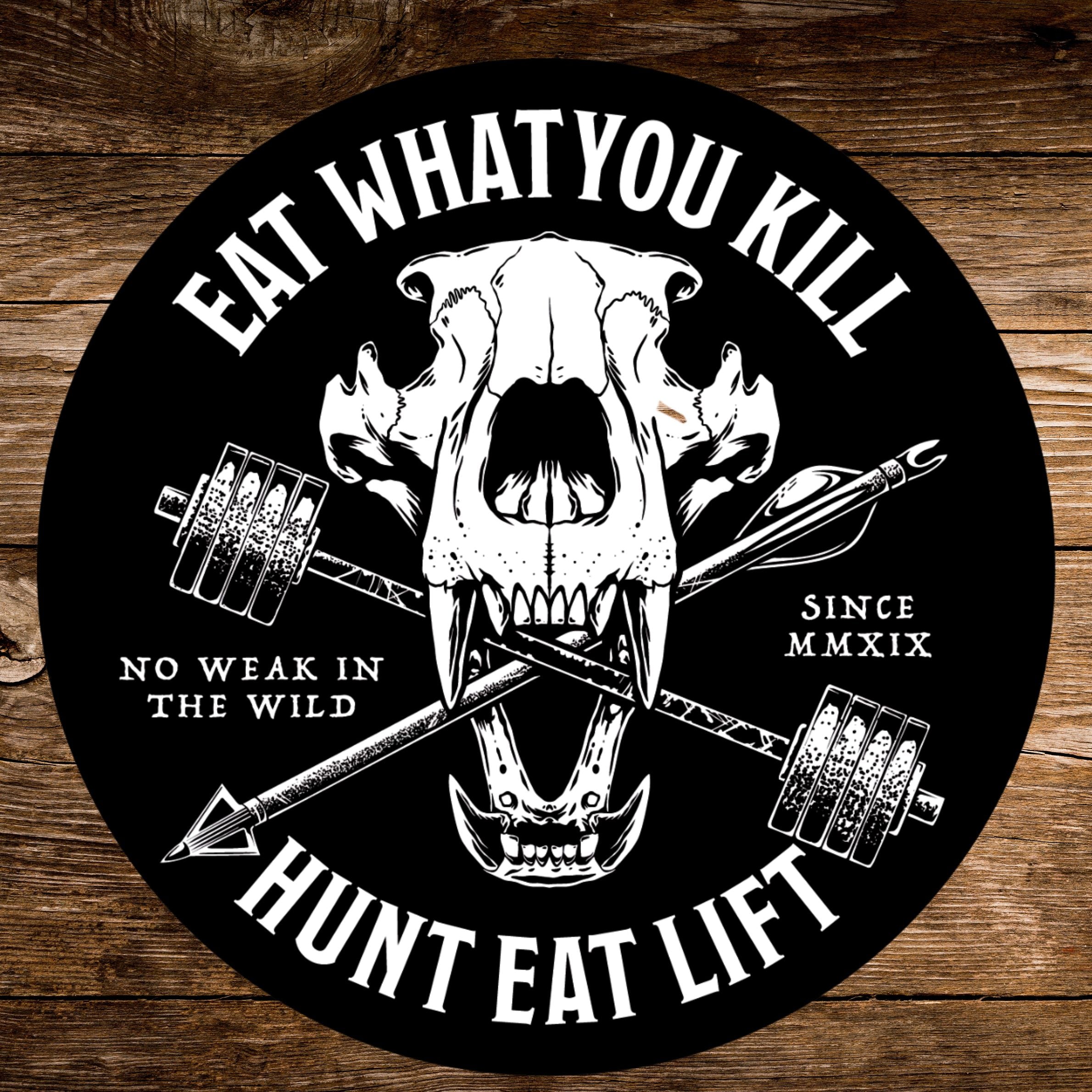 Bear Skull Sticker
