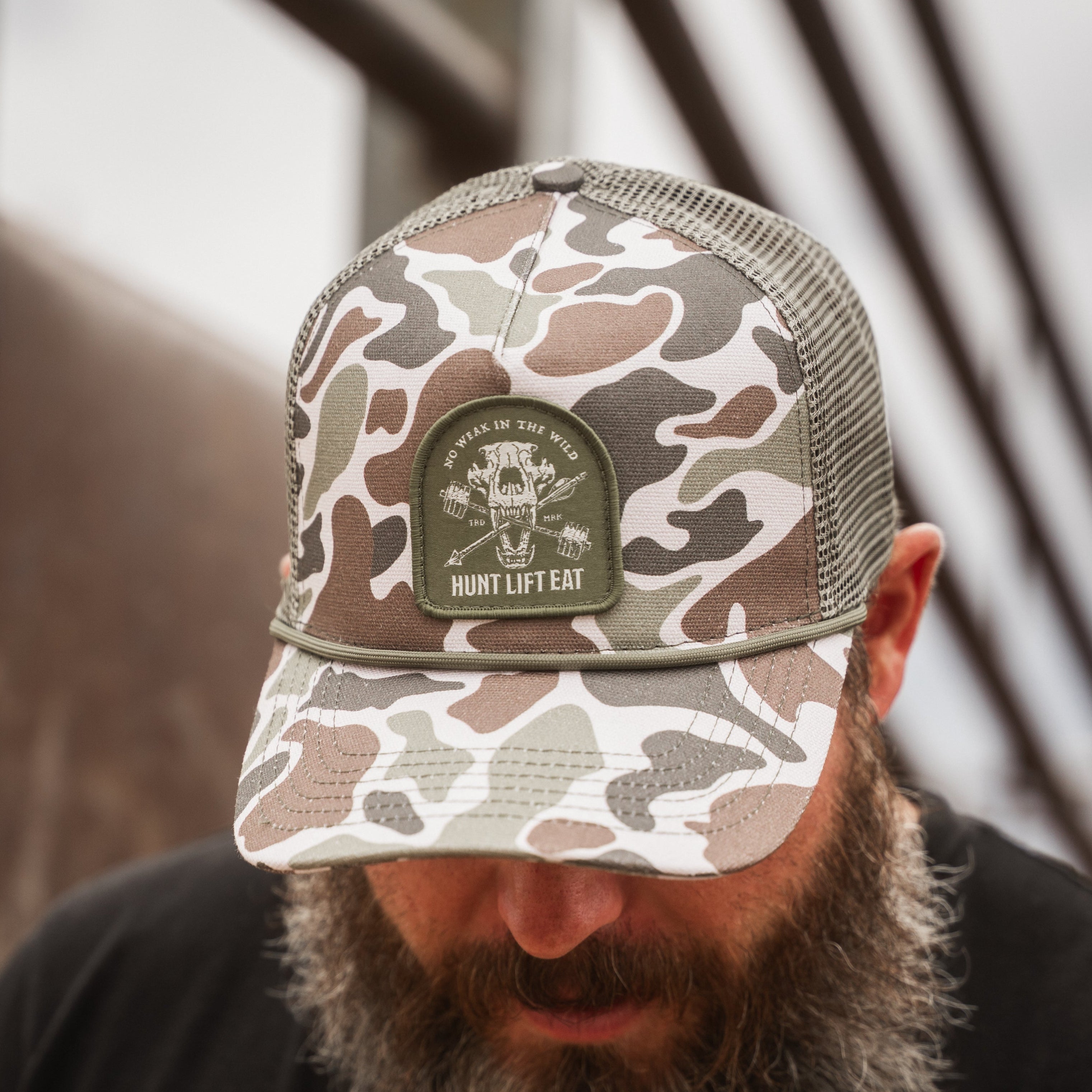 Bear Skull Trucker