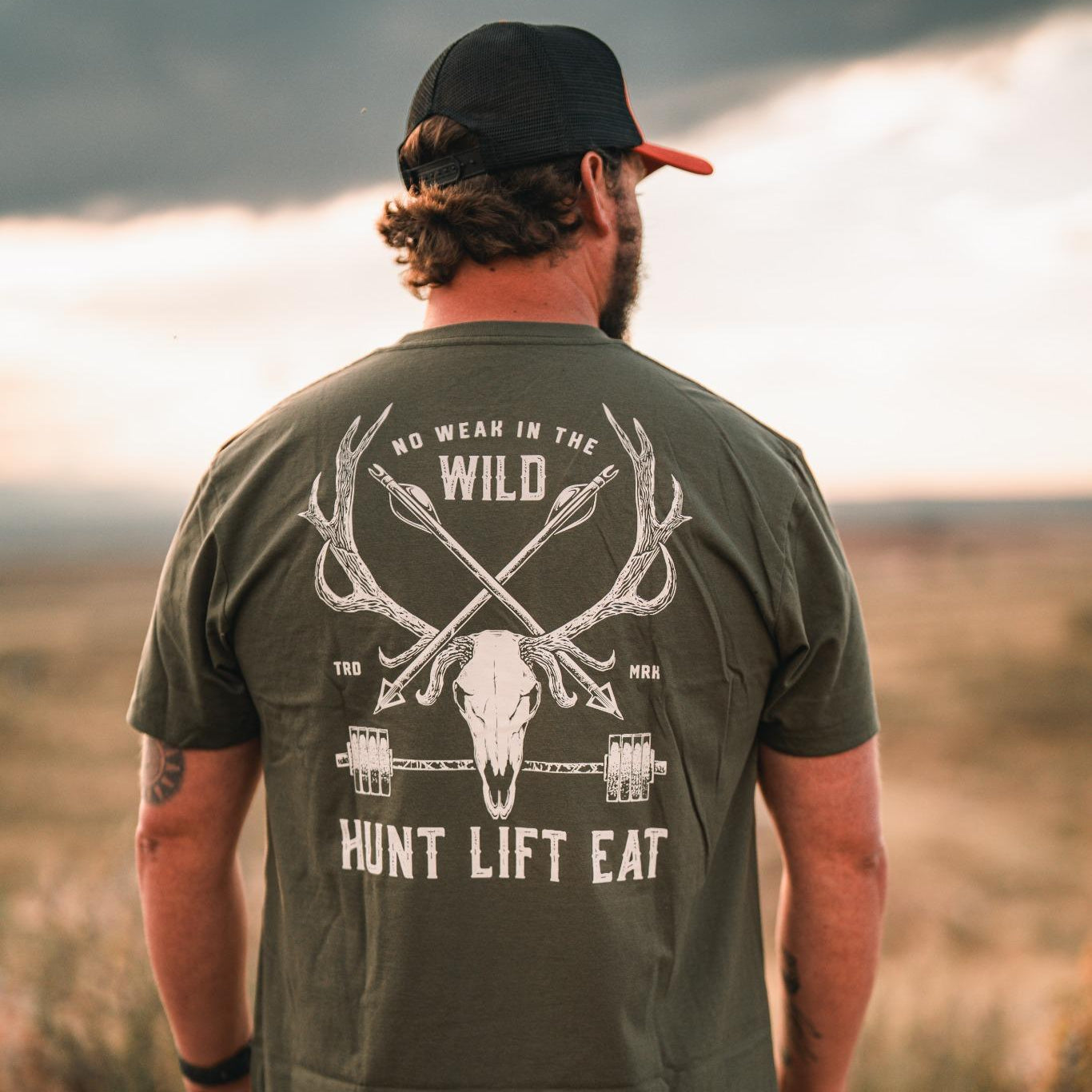 Elk Skull T NEW