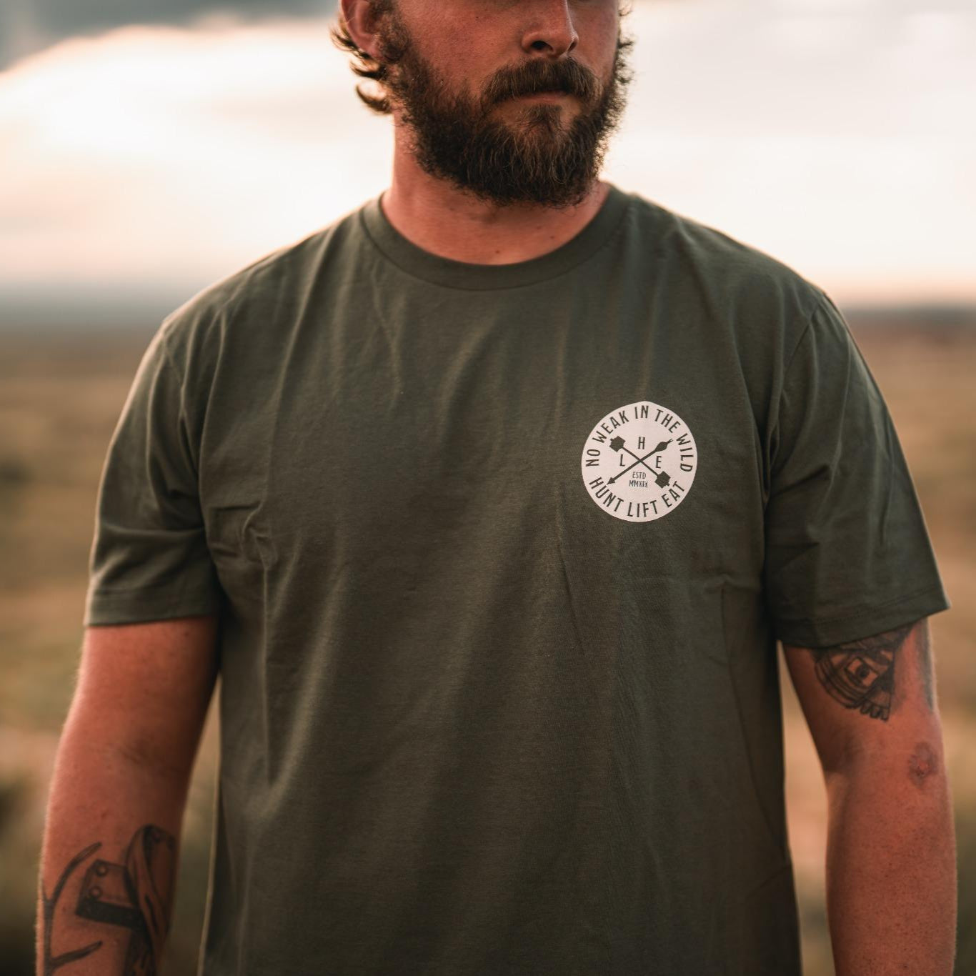Elk Skull T NEW