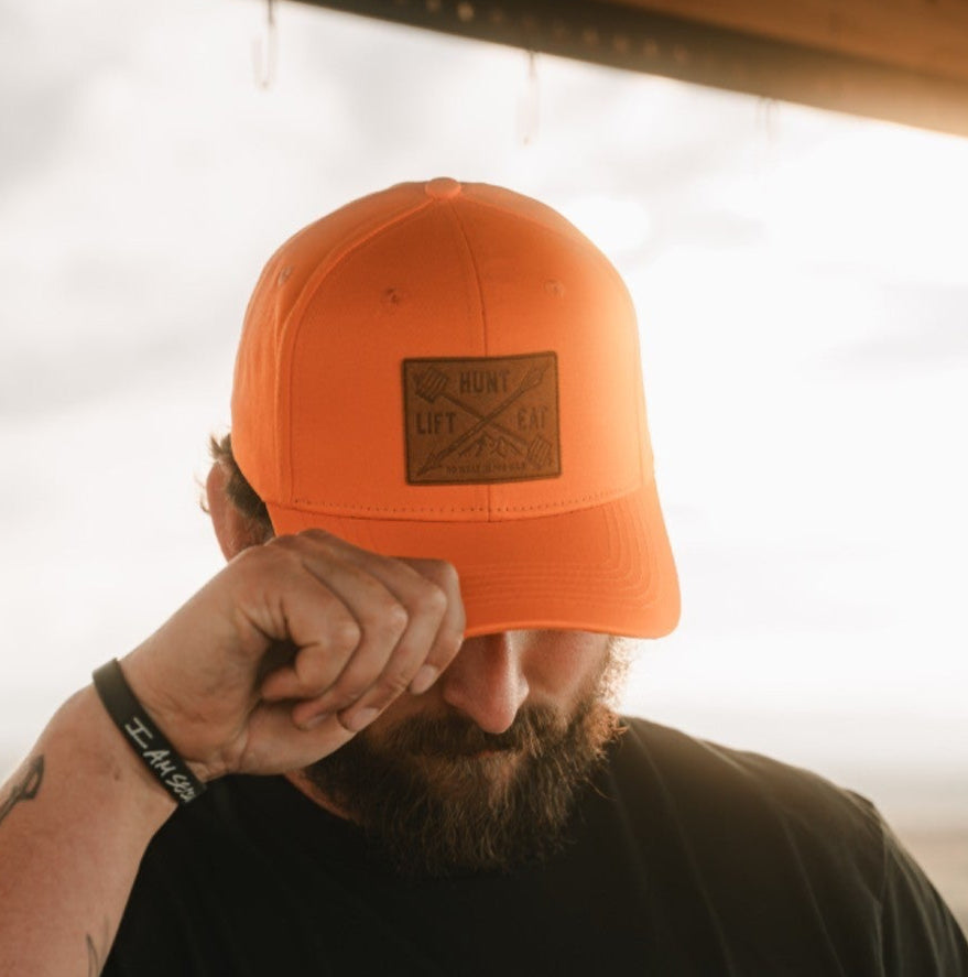 Original- Leather Patch/ Solid Back