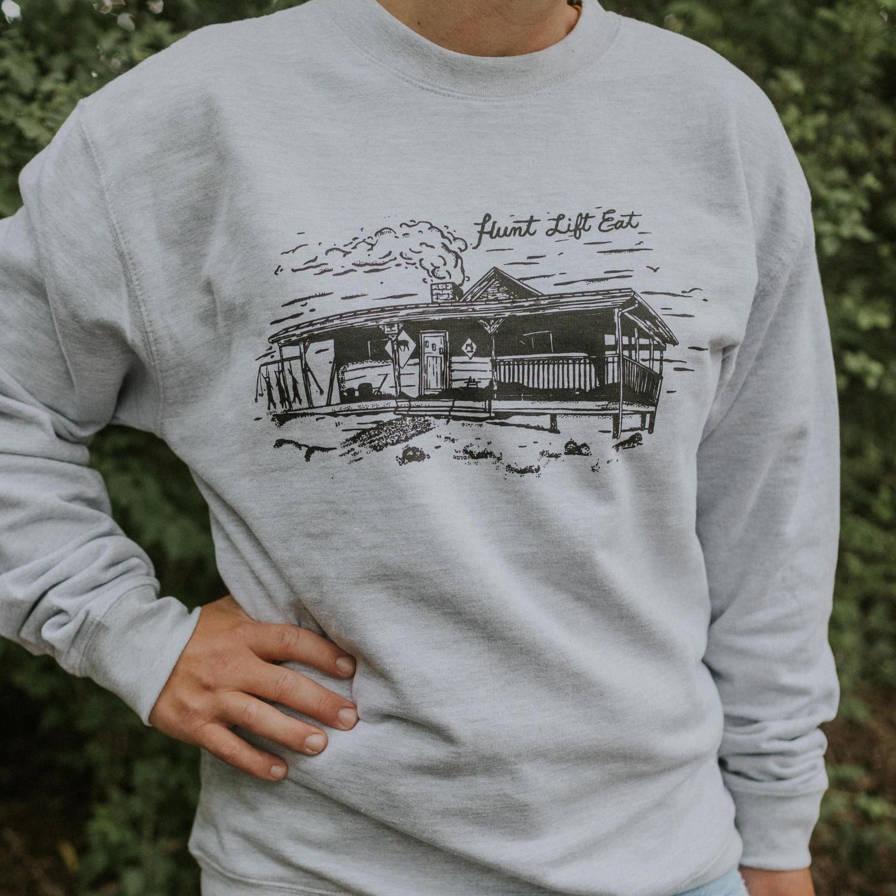 Deer Camp- Crewneck