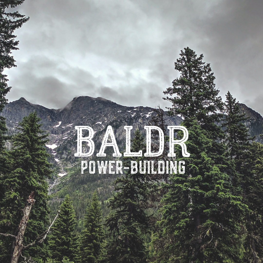 BALDR- Power Building Program